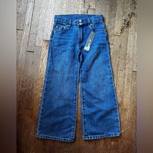 Tractr Toddler Girl Wide Leg Jeans Size 5